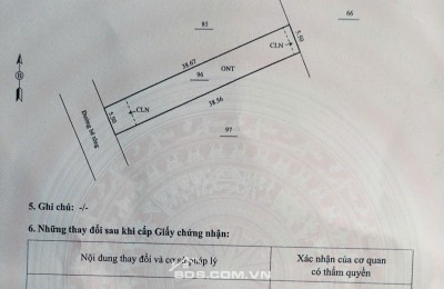 Chính chủ Bán đất tại Đường QL21A, Cao Dương, Lương Sơn, Hòa Bình, giá 850 triệu, 212.4 m2!